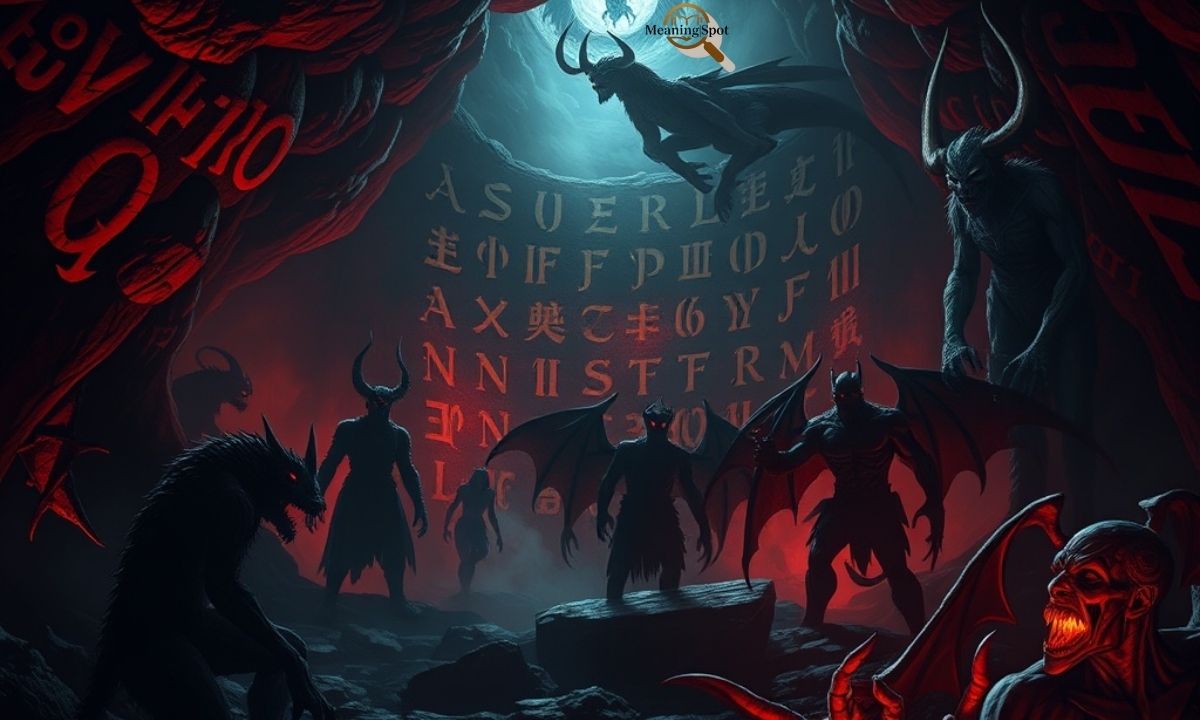 580+ Demon and Monster Names with Their Meanings and Origins