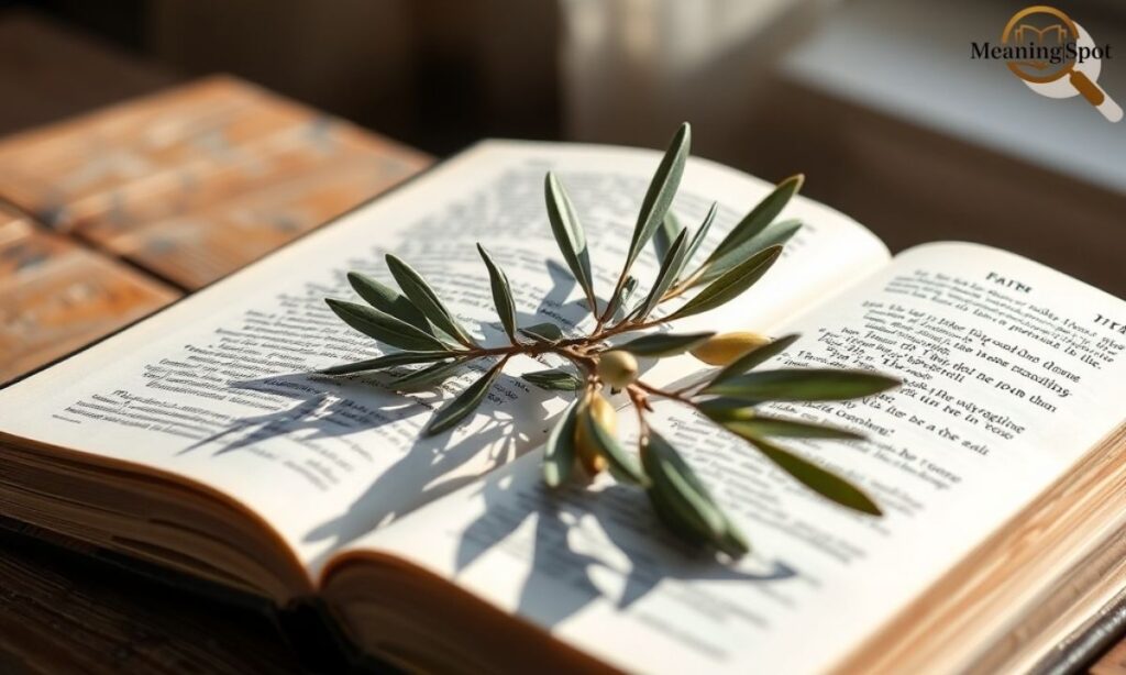 Biblical Figures and Symbols Associated with the Olive Tree