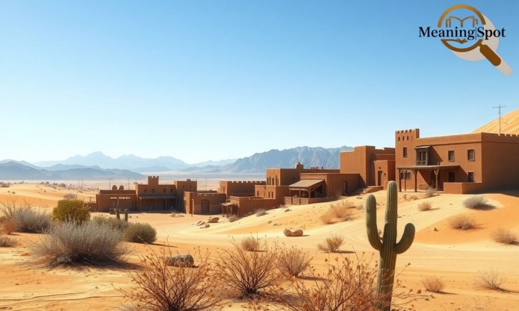 Desert and Arid Region Town