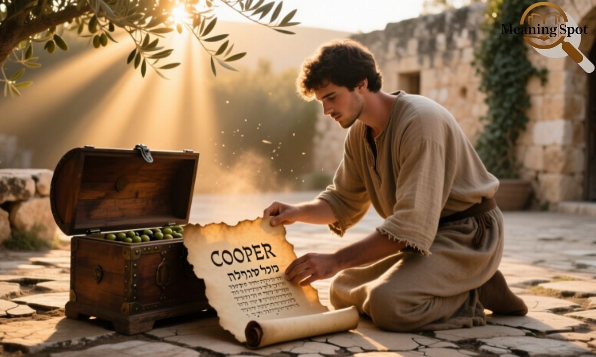 The Beautiful Biblical Meaning of the Name COOPER