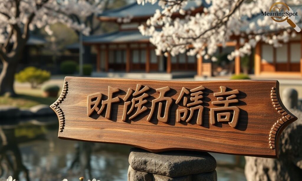 The Cultural Aspects of Naming in Japan